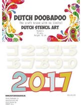 Dutch Doobadoo Dutch Stencil Art nummers 2 (0-9) 470.990.100