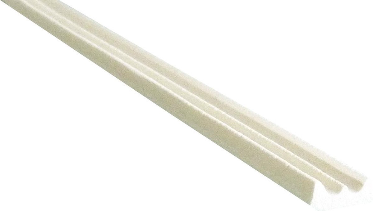 Ecosavers EPDM Tochtstrip E-profiel | voor tocht kieren van 1-3 mm | Rol van 6 meter (2x3) | Tocht Strip op Prijzenvolger.com