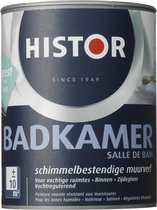 Afbeelding van Histor Badkamer Muurverf - 1 liter - Geest