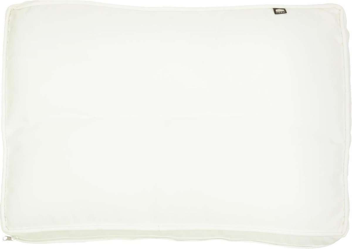 Kopu® Prisma Ivory Loungekussen Rugkussen 60x40 cm in Crème, zacht en elegant loungekussen van Kopu.
