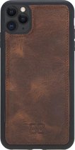 Bouletta 'Genuine Leather' iPhone 11 Pro Max BackCover - Vintage Brown