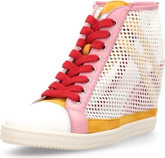 Hogan - Hogan Womens Sneaker Multicolor Rebel HXW1990N68088IF370Q - Dames -  | bol.com