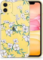 Geschikt voor iPhone 11 TPU Case Blossom White