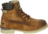 Mustang heren veterboot - Cognac - Maat 44