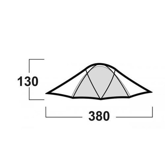 Bol Com Husky Fighter Extreme 3 4 Lichtgewicht Tent 3 Rood 3 Persoons