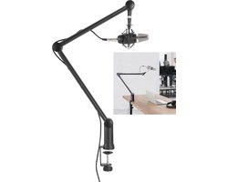 Professionele microfoon arm standaard verstelbaar voor vloggen podcasting broadcasting gaming