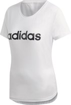 adidas Shirt - Maat S  - Vrouwen - wit/zwart
