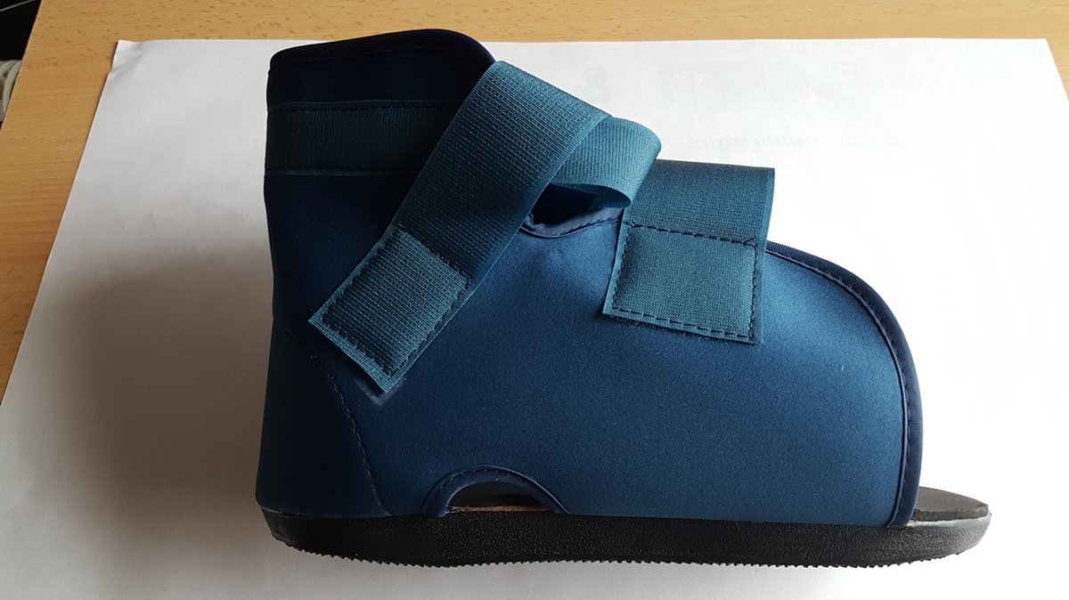 Goedkoopste Nobastep Gipsschoen Hoog - M - blauw - per schoen