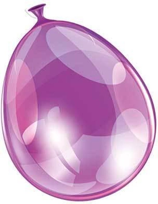 Ballonnen 25cm neon violet(10 stuks)