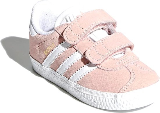 adidas Gazelle CF I Sneakers - Maat 20 - Meisjes - licht roze/wit | bol.com