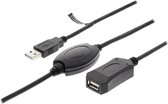 Valueline Actieve USB naar USB verlengkabel - USB2.0 - 20 meter