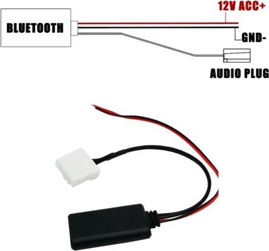 Mazda 2 3 5 MX5 6 RX8 Bluetooth Adapter Kabel Aux Dongle Mp3 AD2P van Mazda — afbeelding 4