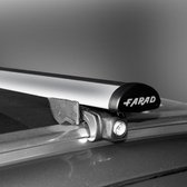 Dakdragers Opel Astra (H) SW 2007 t/m 2010 met gesloten dakrails - Farad aluminium
