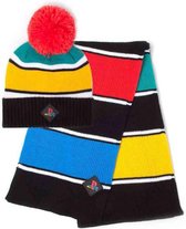 Playstation - Retro Colors Beanie & Scarf Gift Set