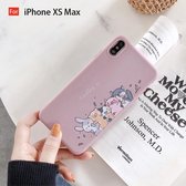 iPhone XS Max (6,5 inch) - hoes, cover, case - TPU - Dierenvrienden