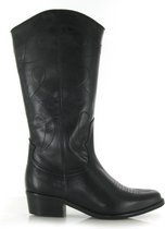 POELMAN R16308-N1047 WESTERNLAARS Zwart