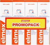 Elmex Tandpasta Anti Caries 75ml - 4 Pack Voordeelverpakking - Gratis Oramint oral Care Kit 4 Delig