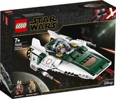 LEGO Star Wars Set de construction A-wing Starfighter de la Résistance : L’Ascension de Skywalker 75248 (269 pièces)