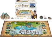 4D Cityscape Wizarding World of Hogwarts and Hogmead 3D-puzzel 892 stuk(s) Fantasie