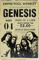 Concert Bord - Genesis – Empire Pool Wembley 1974