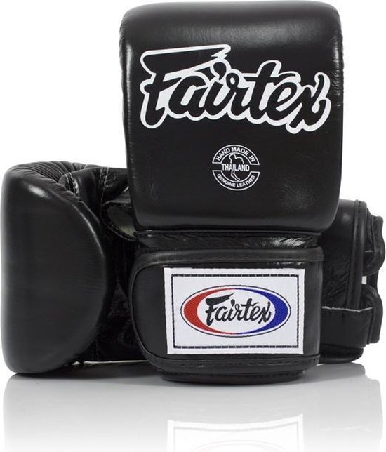 Fairtex Zakhandschoenen Leder Zwart Medium