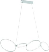 TRIO - Hanglamp Rondo Wit 110 cm