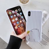 iPhone XS Max (6,5 inch) - hoes, cover, case - TPU - Beer koffer