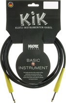 Klotz KIKC1.5PP5 instrumentkabel 1,5 m - Kabel voor instrumenten
