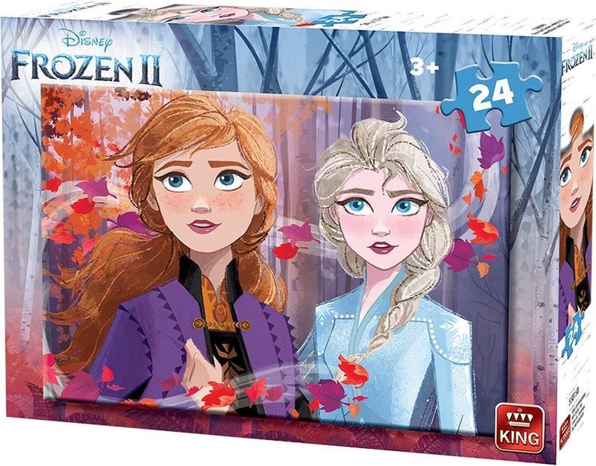 King Legpuzzel Disney Frozen Ii Karton Junior 24 Stukjes