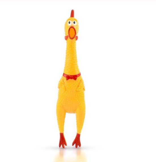 Schreeuwende Kip - Piep - Screaming Chicken - 16 x 5cm - Hondenspeelgoed -  Grappig -... | bol.com