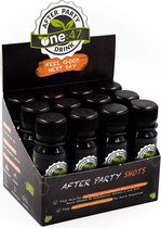 one:47 ® After Party Drink | 12 Anti Kater Shots | feel good next day | De originele beschermde formule one 47