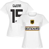 Duitsland Team Dames Gwinn 15 T-shirt - Wit - L