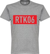 Retake RTK06 Bar T-Shirt - Grijs - XXXL