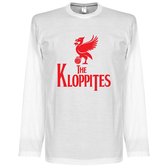The Kloppites Longsleeve Shirt - Wit - XL