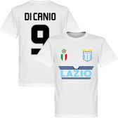 Lazio Roma Di Canio 9 Team T-Shirt - Wit - 5XL