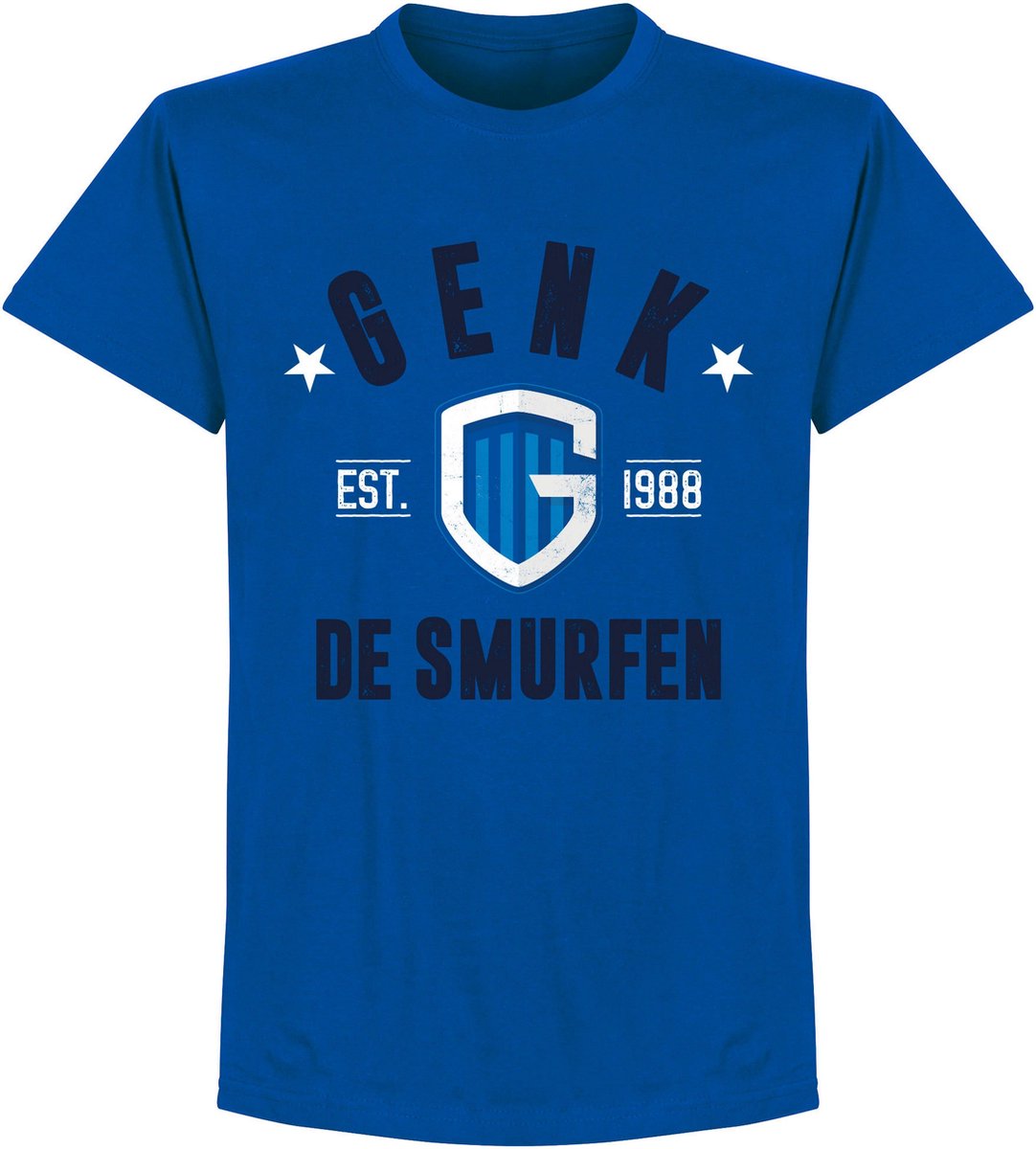 KRC Genk Established T-Shirt - Blauw - XXXL | bol.com
