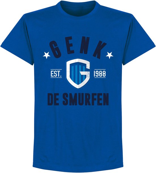 KRC Genk Established T-Shirt - Blauw - XXXL