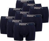 Puma 9-pack Lifestyle Sueded Cotton Boxershorts - navy