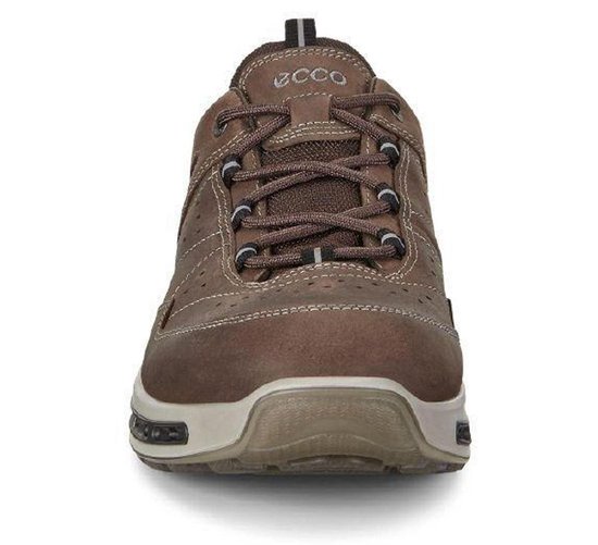 Ecco Cool Walk heren veterschoen - Bruin - Maat 47 | bol.com