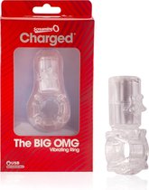 The Screaming O - Big OMG Vibrerende Ring Transparant