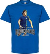 Micky Droy Hardman T-Shirt - Blauw - 4XL