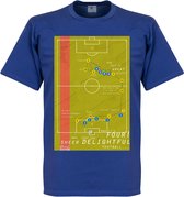 Pennarello Carlos Alberto 1970 Classic Goal T-Shirt - L