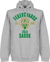 Ferencvaros Established Hoodie - Grijs - XXL