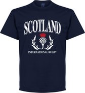Schotland Rugby T-Shirt - Navy - Kinderen - 152