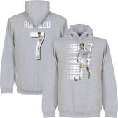 Ronaldo 7 Gallery Hooded Sweater - Grijs - Kinderen - 140