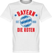 Bayern Munchen Established T-Shirt - Wit - XS