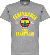 Fenerbahce Established T-Shirt - Grijs - XXL