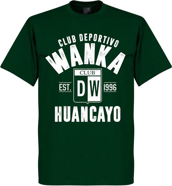 Deportivo Wanka Established T-Shirt - Donker Groen - M