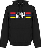 James Hunt Stripes Hoodie - Zwart  - M