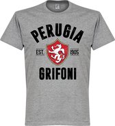 Perugia Established T-shirt - Grijs - XL